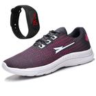 Tenis Feminino Casual Academia Caminhada Corrida + Relogio