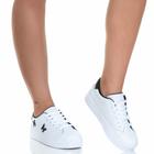 Tenis Feminino Casual Branco Borboleta