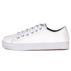 Tênis Feminino Casual Chosen em Couro Branco