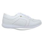 Tênis Feminino casual Couro Usaflex Af0622 Branco