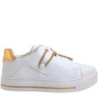 Tênis Feminino Casual Dia a Dia Flatform Cadarço em Strass Ramarim 2393208