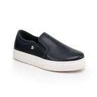 Tênis Feminino Casual Preto Slip On Muito Leve Ultra Conforto 2673