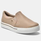 Tênis Feminino Casual Slip On Via Marte Creme - 010-009-01