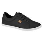 Tênis Feminino Casual Ultra Conforto Preto Branco Beira Rio 4205.123