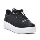 Tênis Feminino Casual Via Marte 23-13506-02 Flatform Preto