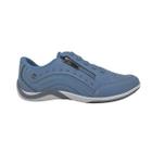 Tênis Feminino Kolosh C3669 Sapatenis Casual Zíper Slip On