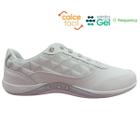 tenis feminino kolosh casual gris branco gelo