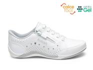 Tênis Feminino Kolosh Casual Strass Conforto Sapatênis Calce Fácil Com Zíper