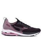 Tênis Feminino Mizuno Wave Zest Preto/rosa