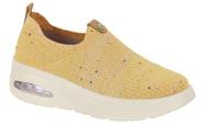 Tenis Feminino Modare Slip On Knit Amortecedor Em Gel