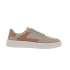 Tenis Feminino Moleca Casual Dia a Dia Shine Glamour Branco/Dourado/Bege Ref: 5791.110