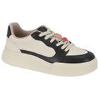 Tenis Feminino Moleca Pingente Emote Napa Casual 5808.103