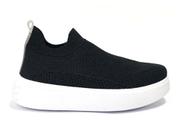 Tenis Feminino Comfortflex Malha Knit Preto 2190404 em