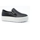 Tênis Feminino Quiz Slip On Ziper Flatform 4cm