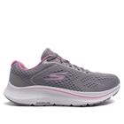 Tênis Feminino Skechers Go Run Consistent 2.0 Cinza/Rosa