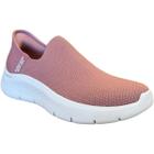 Tênis Feminino Slip Ins Go Walk Flex Sunset View 124820 Skechers Rosa