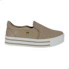 Tênis Feminino Slip On Via Marte Napa Creme