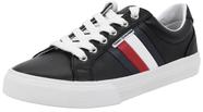 Tênis feminino Tommy Hilfiger Lightz, preto, tamanho 9,5, EUA