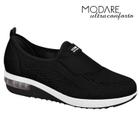 Tênis Feminino Ultraconforto Modare Slip On Calce Fácil Casual Sem Cadarço