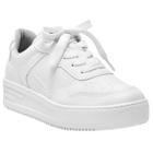 Tênis Feminino Via Marte Flatform Sola Alta Conforto Fashion Branco