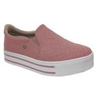 Tênis Feminino Via Marte Slip On Plataforma Napa 010-009