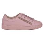 Tênis Feminino Casual Branco com Rose Gold e Branco com Pink