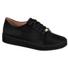 Tenis Feminino Vizzano Casual Camurça Flex Preto 1214.205