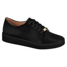 Tênis Feminino Vizzano Casual Pelica Camurça - Preto