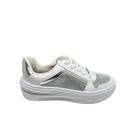 Tenis Feminino Vizzano Paris Prata Branco