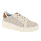 Tênis Feminino Vizzano Tramado Natural Confortável Elegante Flatform