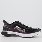 Tenis Fila Kr5 Feminino Preto e Grafite