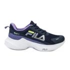 Tênis Fila Progress Lite Feminino Azul Marinho Roxo