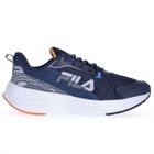 Tênis Fila Racer Comet Marinho Laranja e Cinza - Masculino