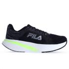 Tênis Fila Racer Nairobi Preto Cinza e Verde - Masculino