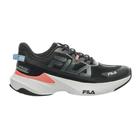 Tenis fila recovery feminino-preto/rosa/azul