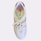 Tênis FlatForm Clássico Branco Couro
