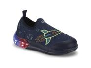 Tênis Infantil BIBI Luz Led Colorido Space Space Foguete Masculino