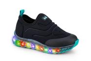 Tênis Infantil BIBI Roller Celebration Luz Led Colorido Casual Escolar Masculino