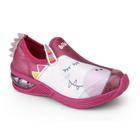 Tênis Infantil BIBI Space Wave Luz Led Unicórnio Pink Feminino REF1132148