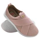 Tênis Infantil Casual Feminino Molekinha Nylon Elástico Slip On Calce Fácil Rosa 2503 322
