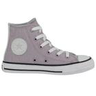 Tênis Infantil Converse Chuck Taylor Cano Alto Lilas Claro