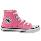 Tênis Infantil Converse Chuck Taylor Canvas Cano Alto Rosa