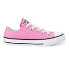 Tênis Infantil Converse Chuck Taylor Canvas Cano Baixo Lona Rosa