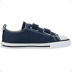 Tênis Infantil Converse Original Chuck Taylor Kids Calce Fácil Duplo Cano Baixo Marinho - Conforto, Estilo Clássico, Durabilidade e Praticidade para C