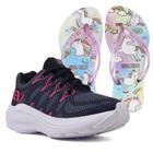 Tenis Infantil De Amarrar Meninas Leve Desenhos LIGHT + Chinelo