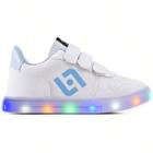 Tenis Infantil De Led Casual Escolar Sapatenis Meninos Street Calce Facil