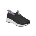 Tênis Infantil Feminino Ortopé Flex Run Comfy Calce Fácil Preto e Lilas