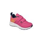 Tênis Infantil Feminino Ortopé Flex Run Fecho Duplo Hibisco