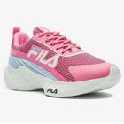 Tênis Infantil Fila Progress Menina - Rosa e Azul