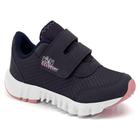 Tênis Infantil Jump Mini Klin 244 Marinho/Rosa Doce